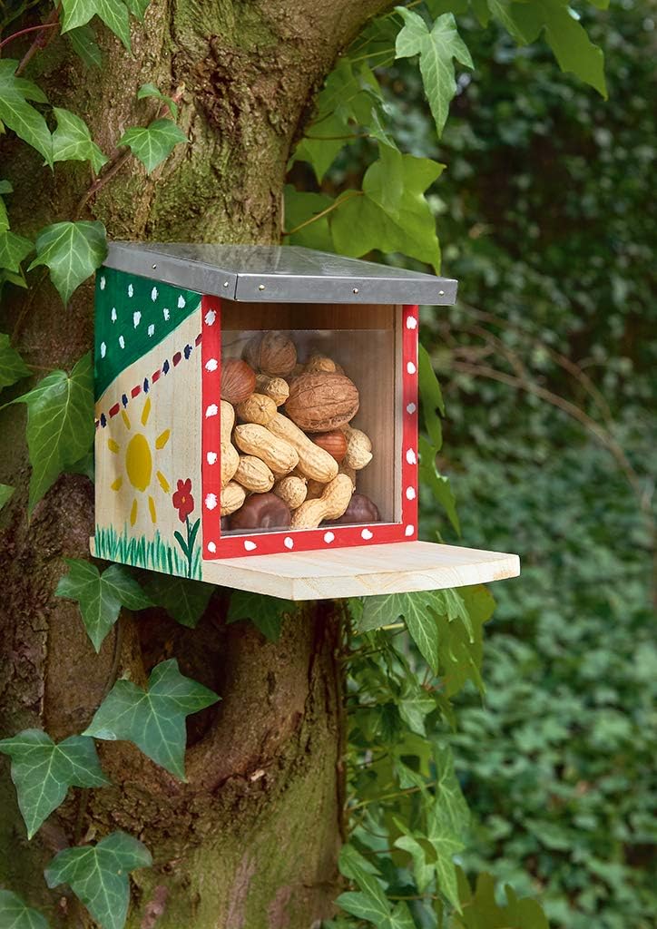 Eichhörnchen-Futterhaus zum Selbstgestalten