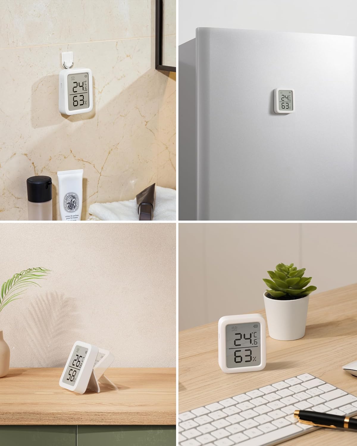 3-teiliges Thermo-Hygrometer Set mit Datenspeicherung, Meter Plus*3