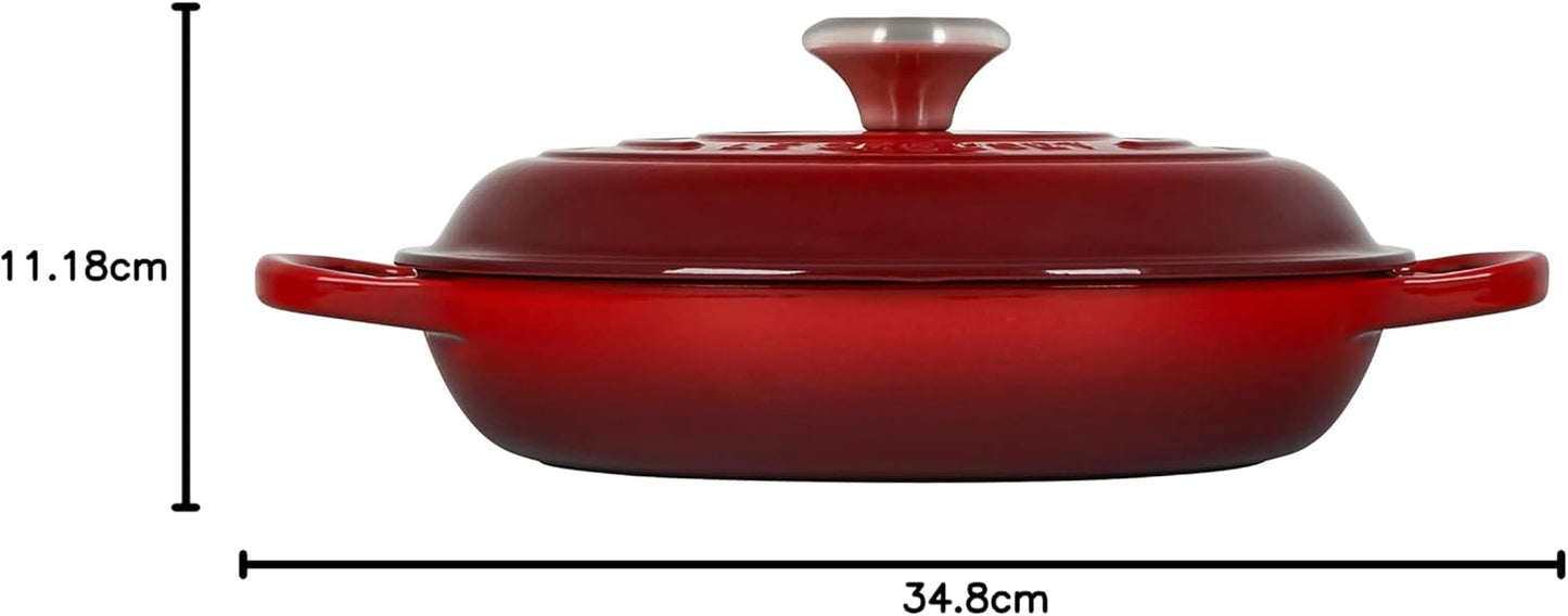 Gourmet-Profitopf, Kirschrot 26 cm