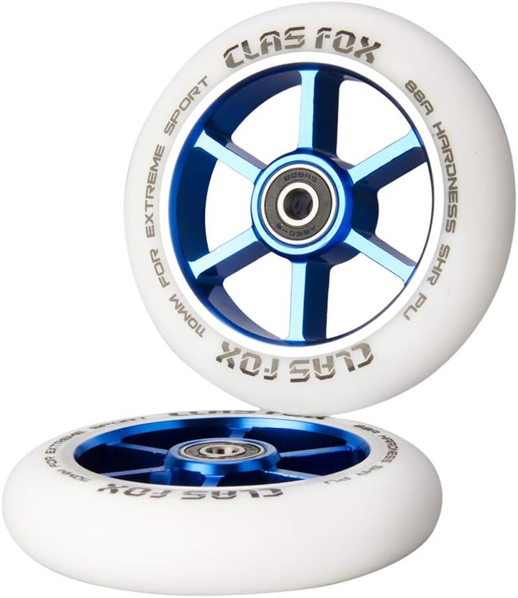 2 Stück Pro Stunt Scooter Rollen, Blau