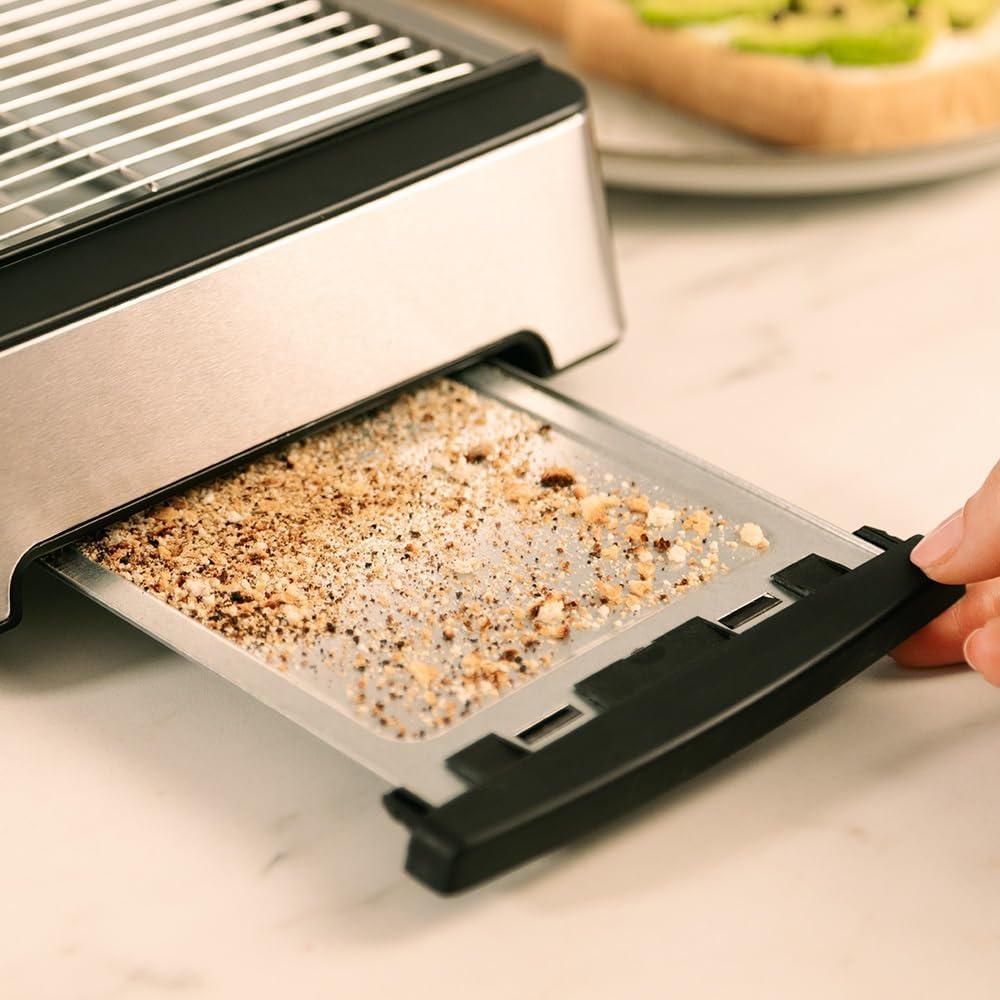 Flachtoaster, Inox | 1000w
