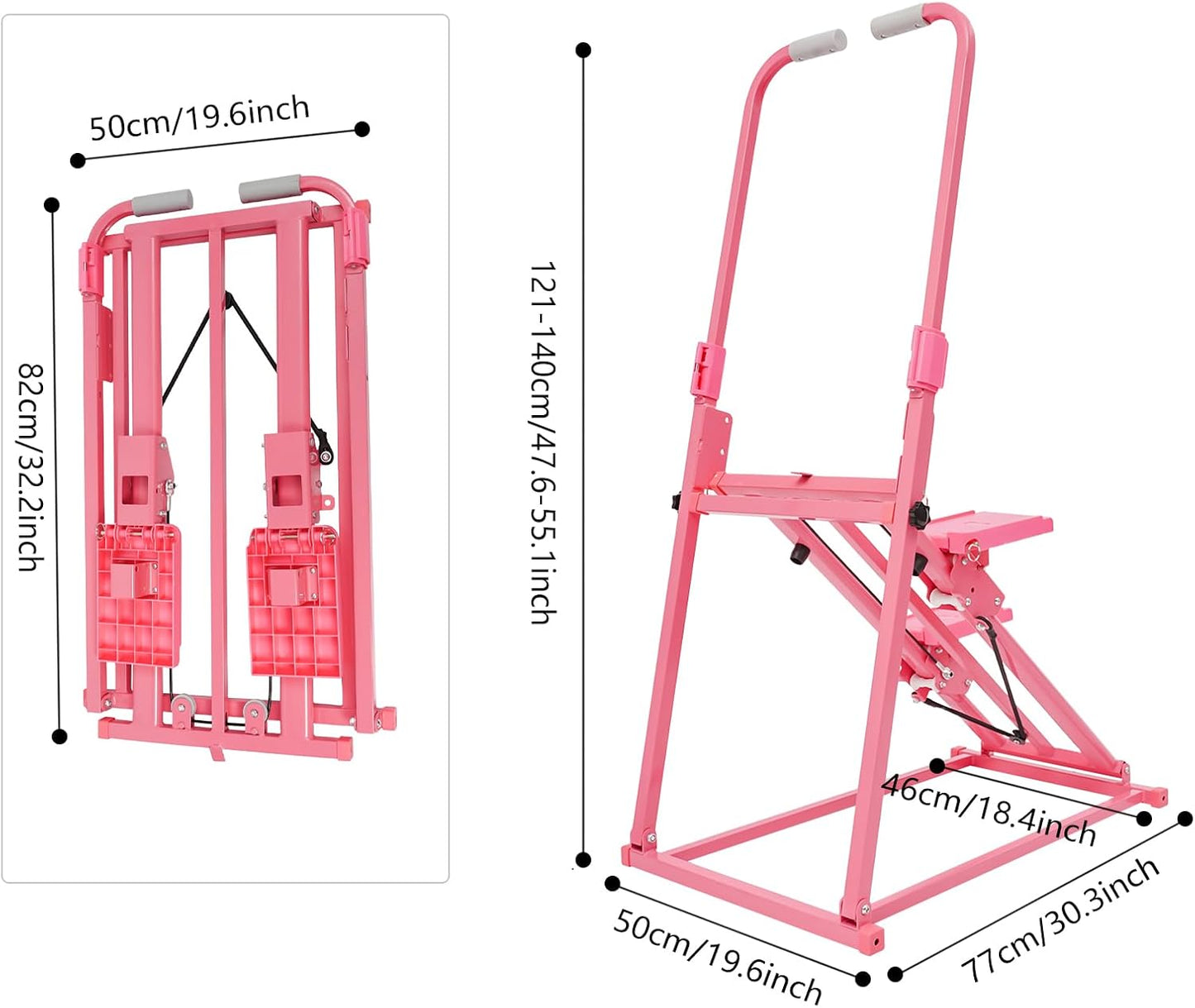 Stair Stepper für Zuhause, Rosa