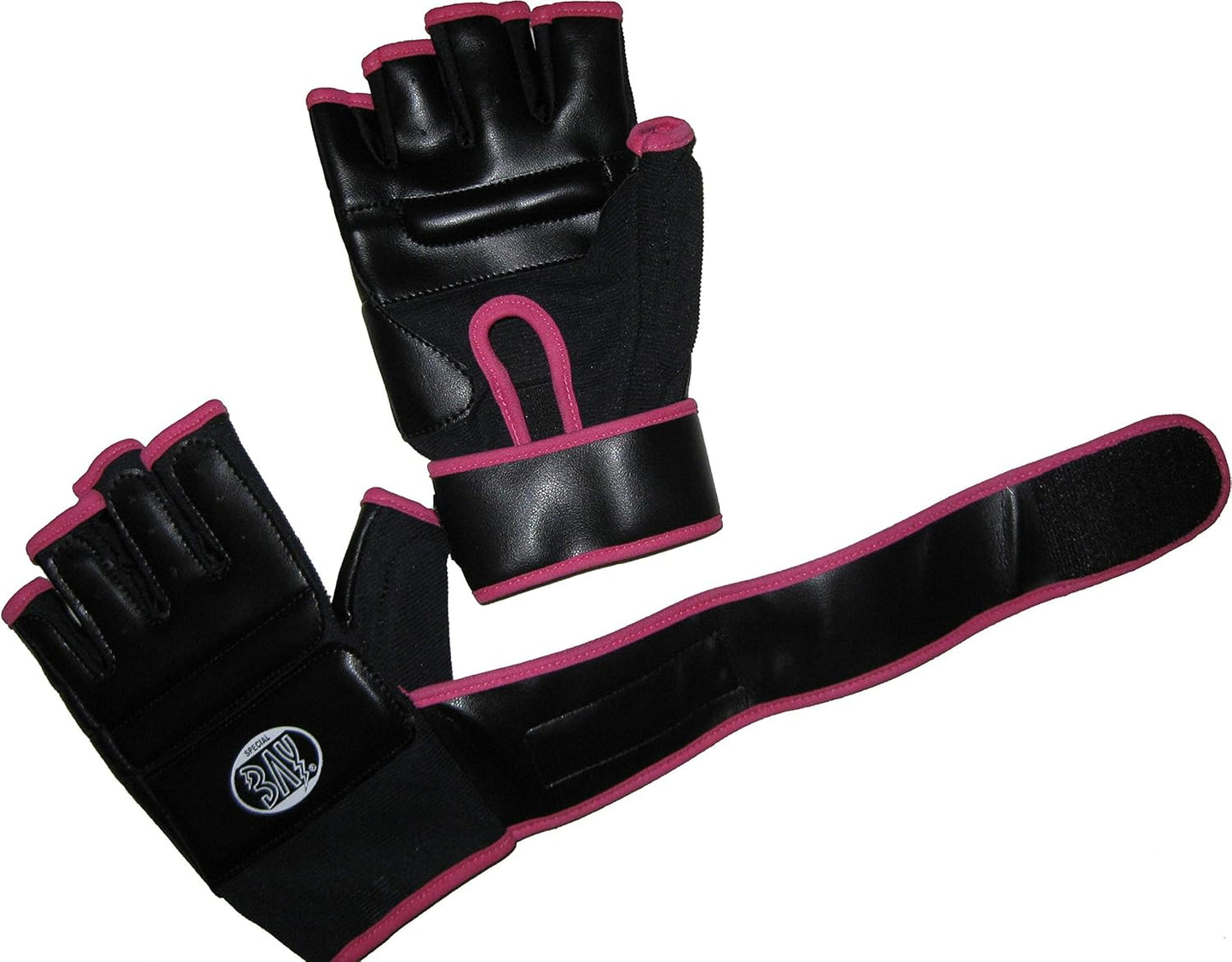 MMA & Krav Maga Handschuhe, schwarz/pink S