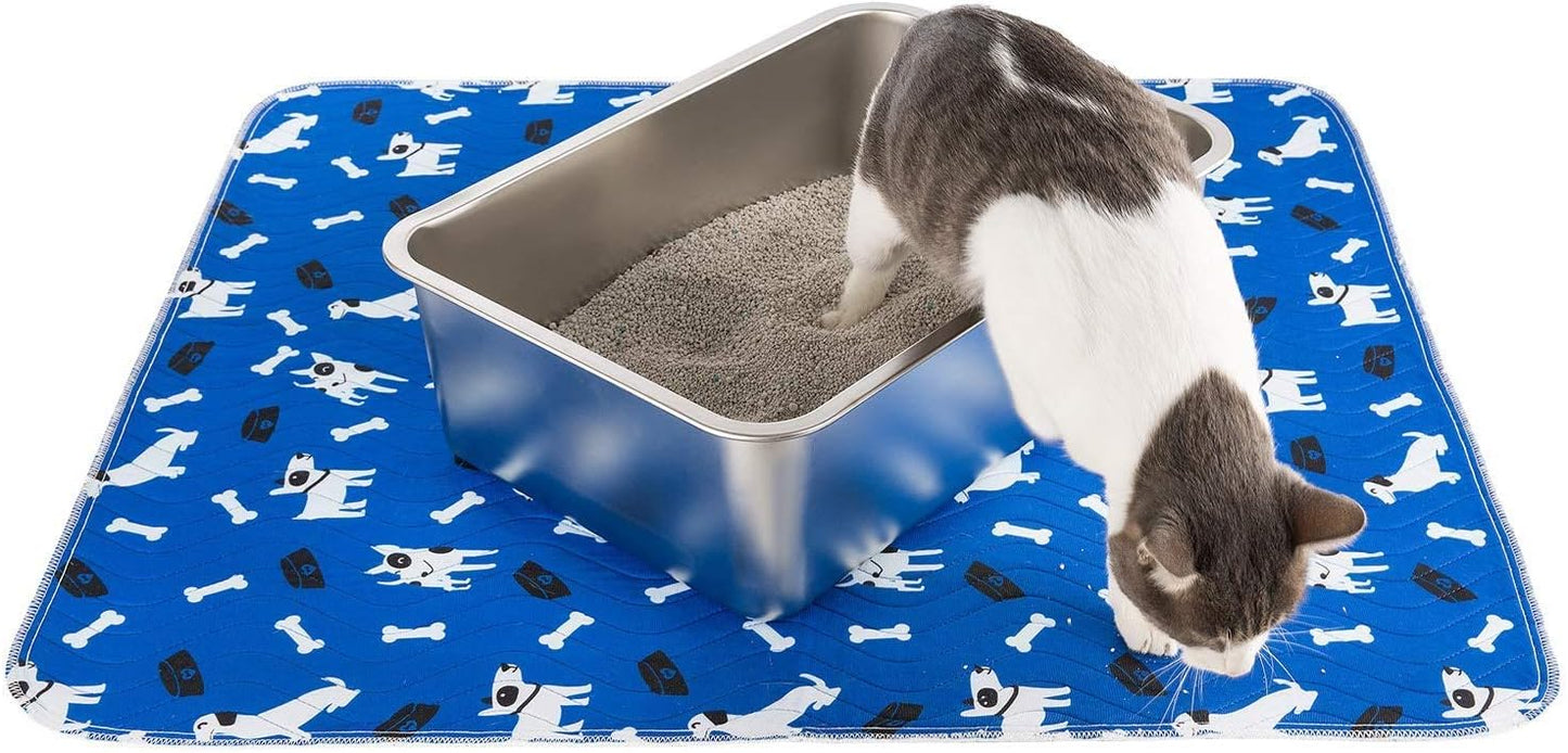 Edelstahl Katzen- und Kleintiertoilette, 50*35*15cm