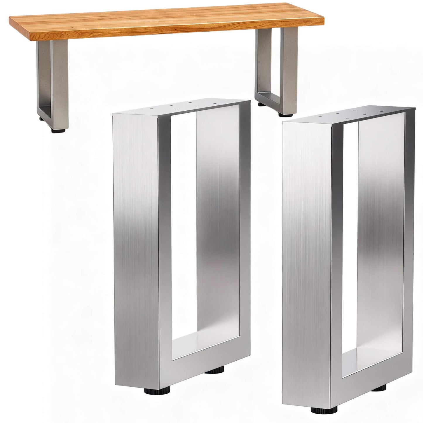 2er-Set Bankgestelle 96675, 43 x 30 cm