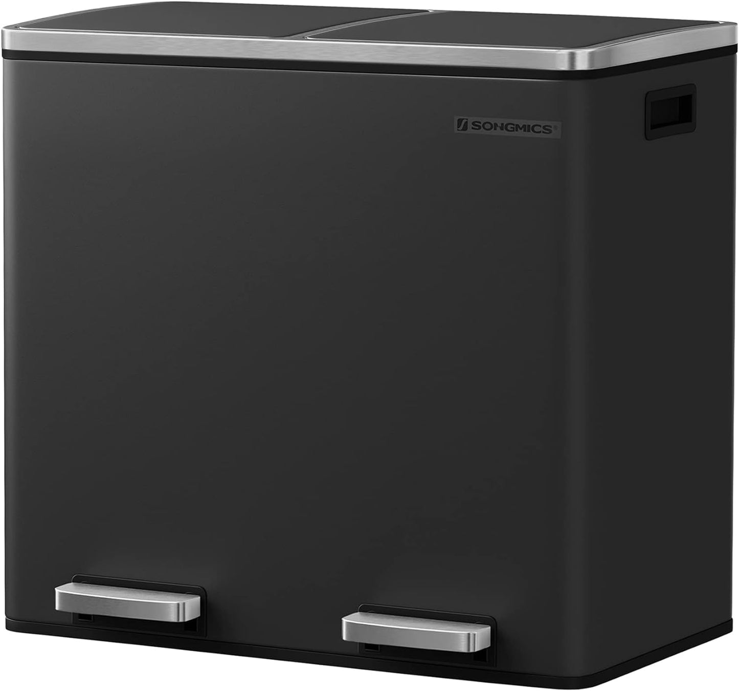 Mülltrennsystem, Tintenschwarz ; 2 x 24 L