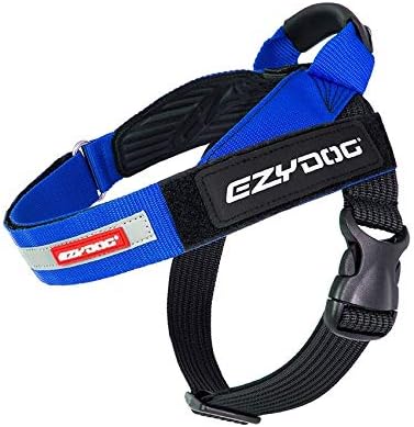 Ergonomisches Hundegeschirr, mittel blau