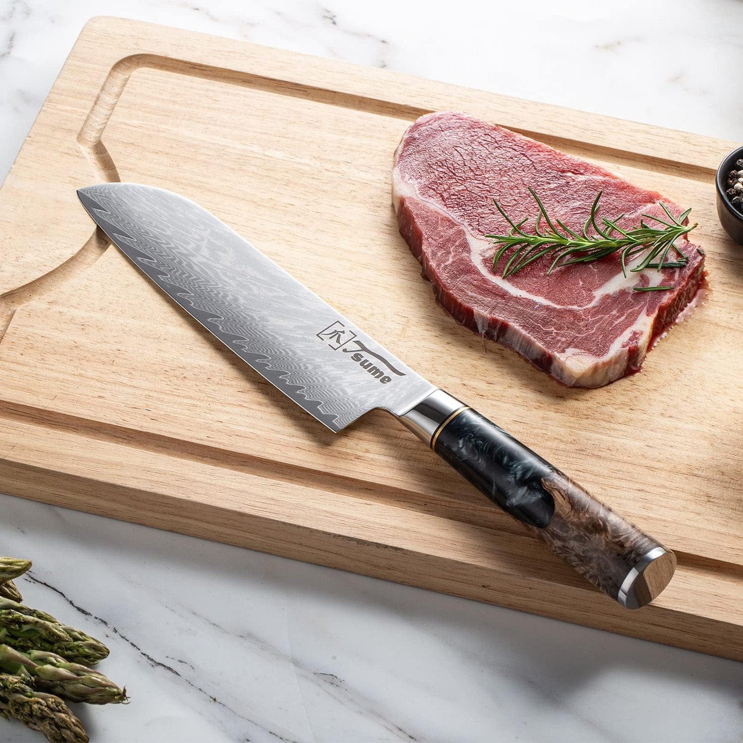 Santokumesser, Santoku 19cm