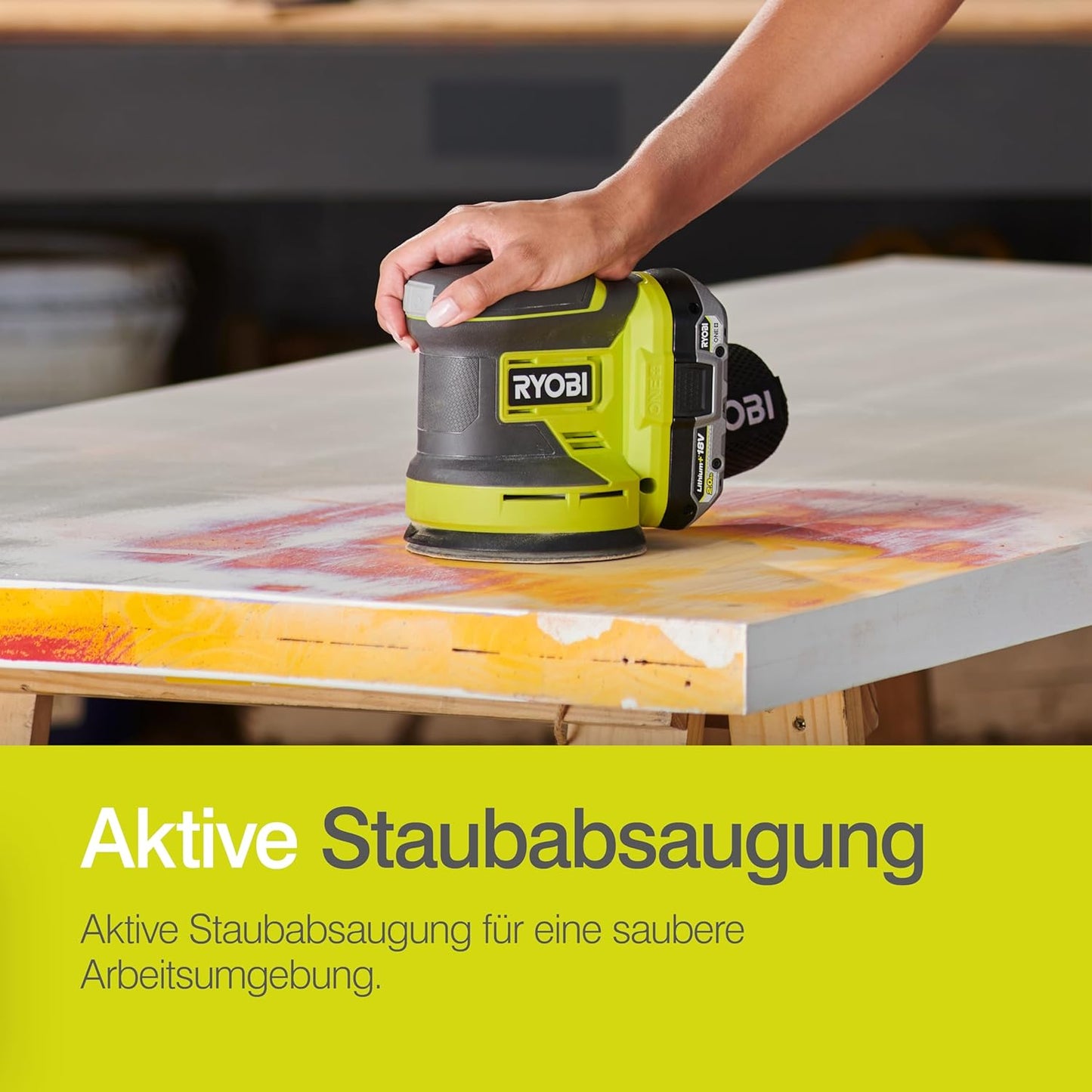 Akku-Exzenterschleifer RROS18-0, RROS18-0
