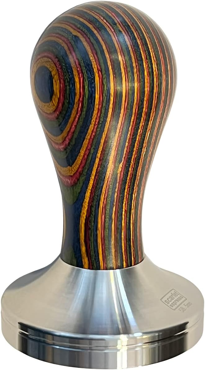 Classic colorato Tamper-Set mit Tamperablage, 51 mm, Multi Set (51 mm + Tamperablage)