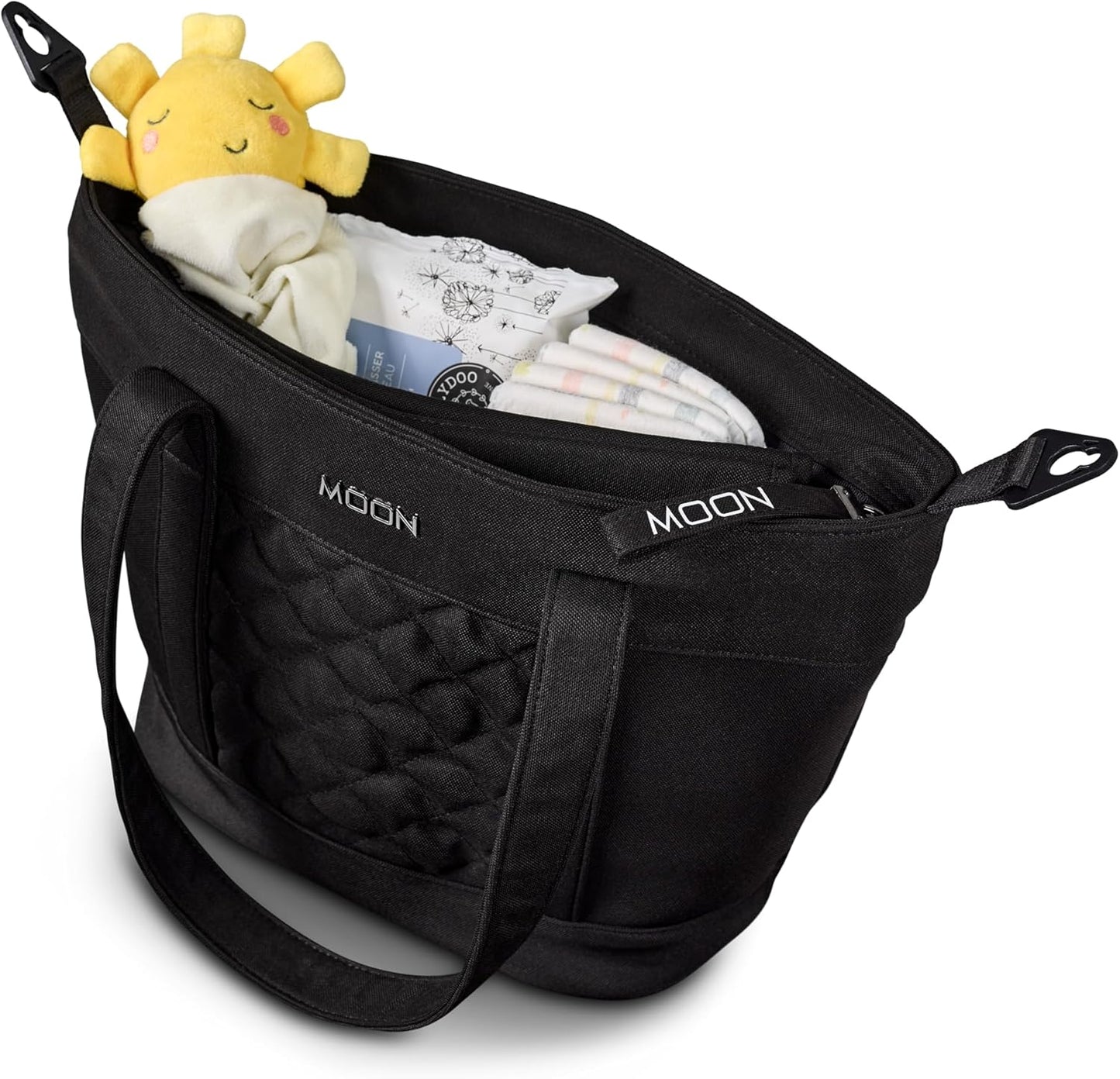 V-Shape Wickeltasche, Schwarz
