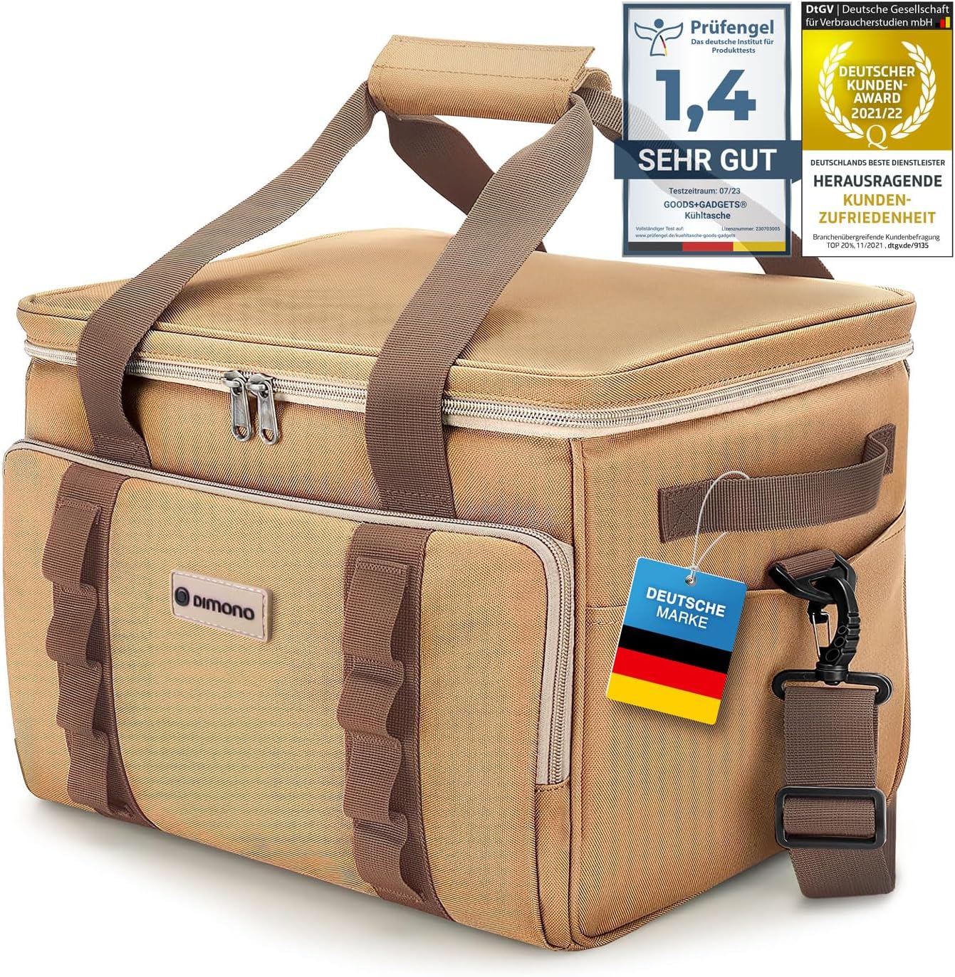 Kühltasche, 25 Liter - Braun
