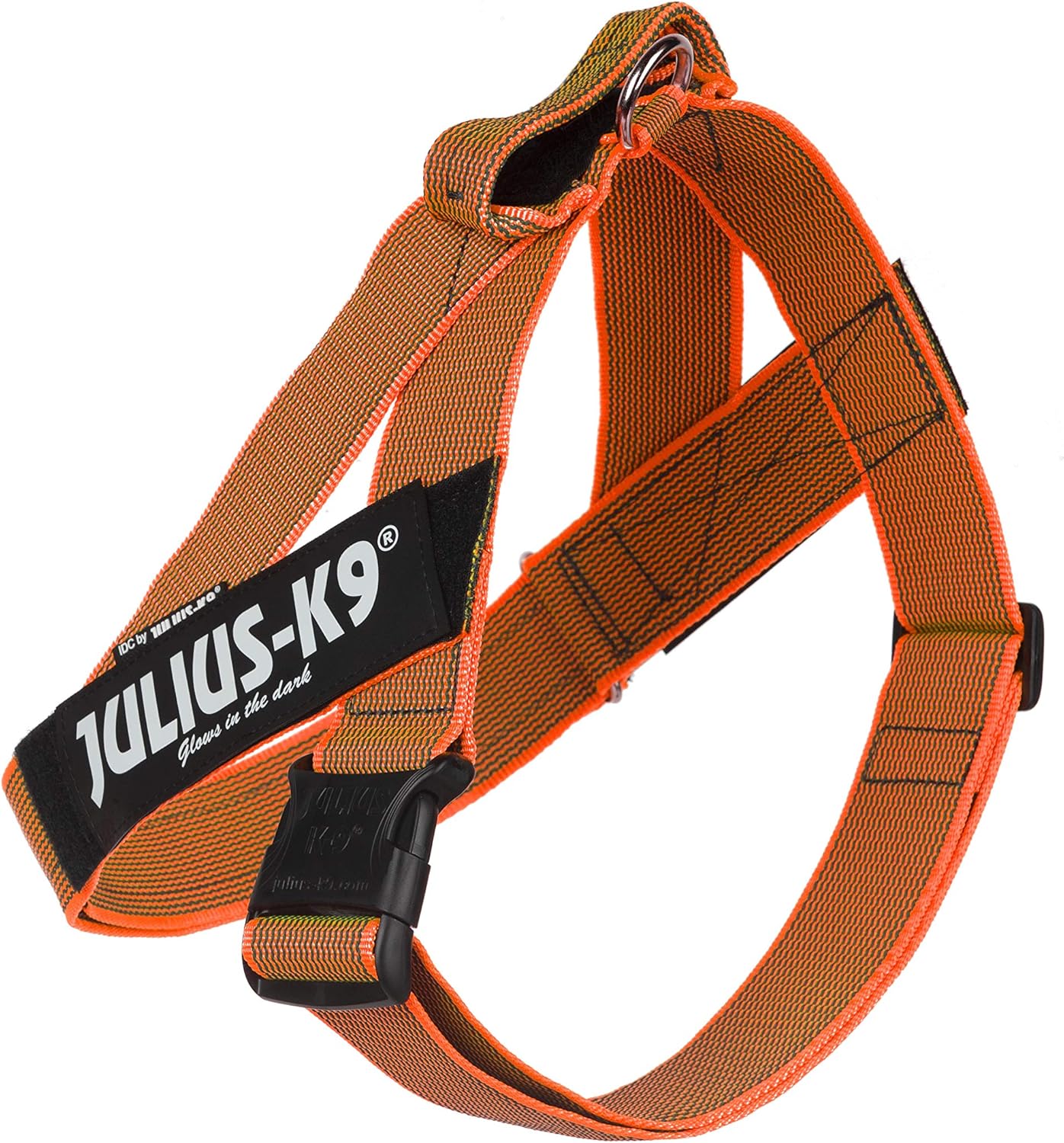 Color & Gray - Beltgeschirr für Hunde, L / 1 orange-grau