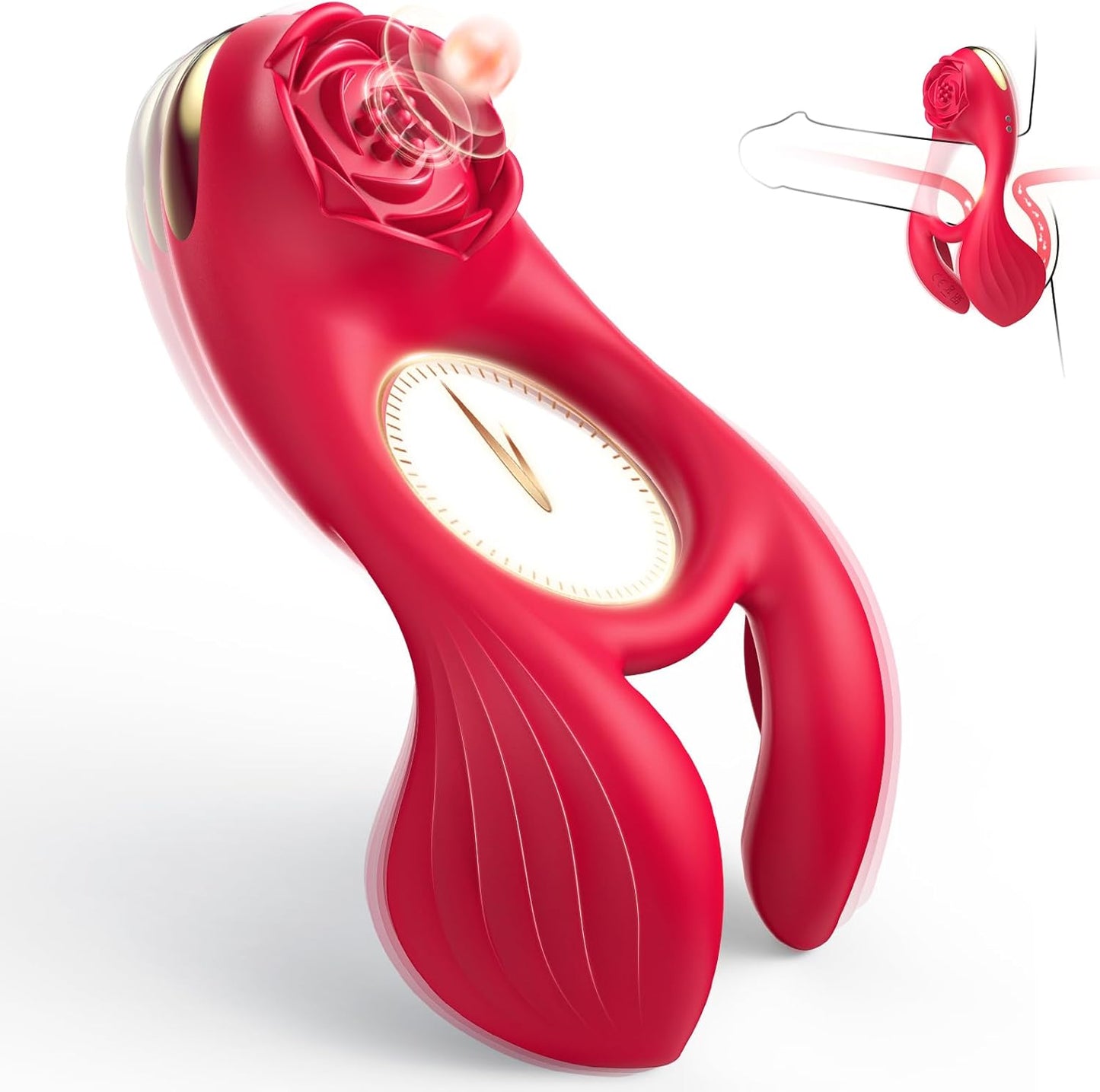 Paarvibrator mit Penisring