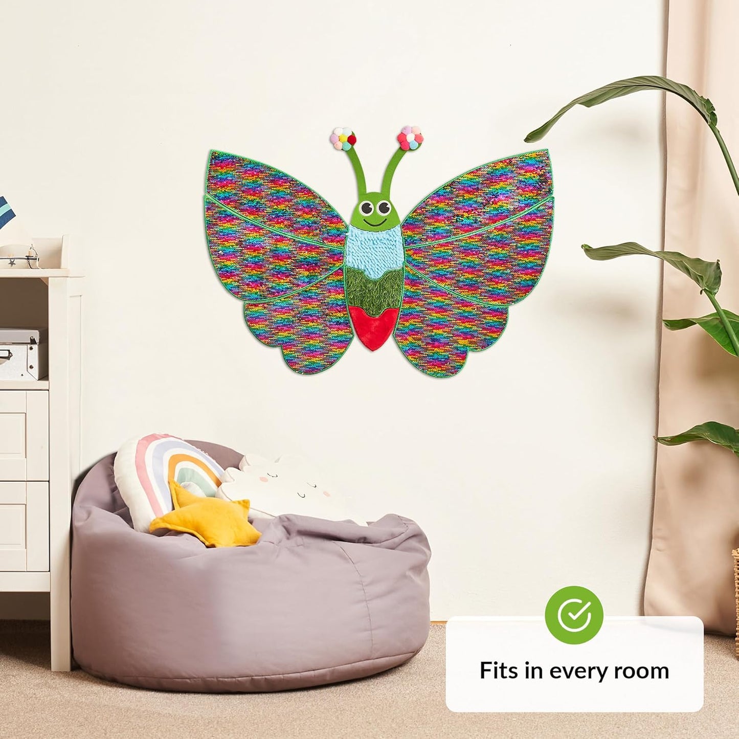 Sensorik-Wandpaneel, Butterfly