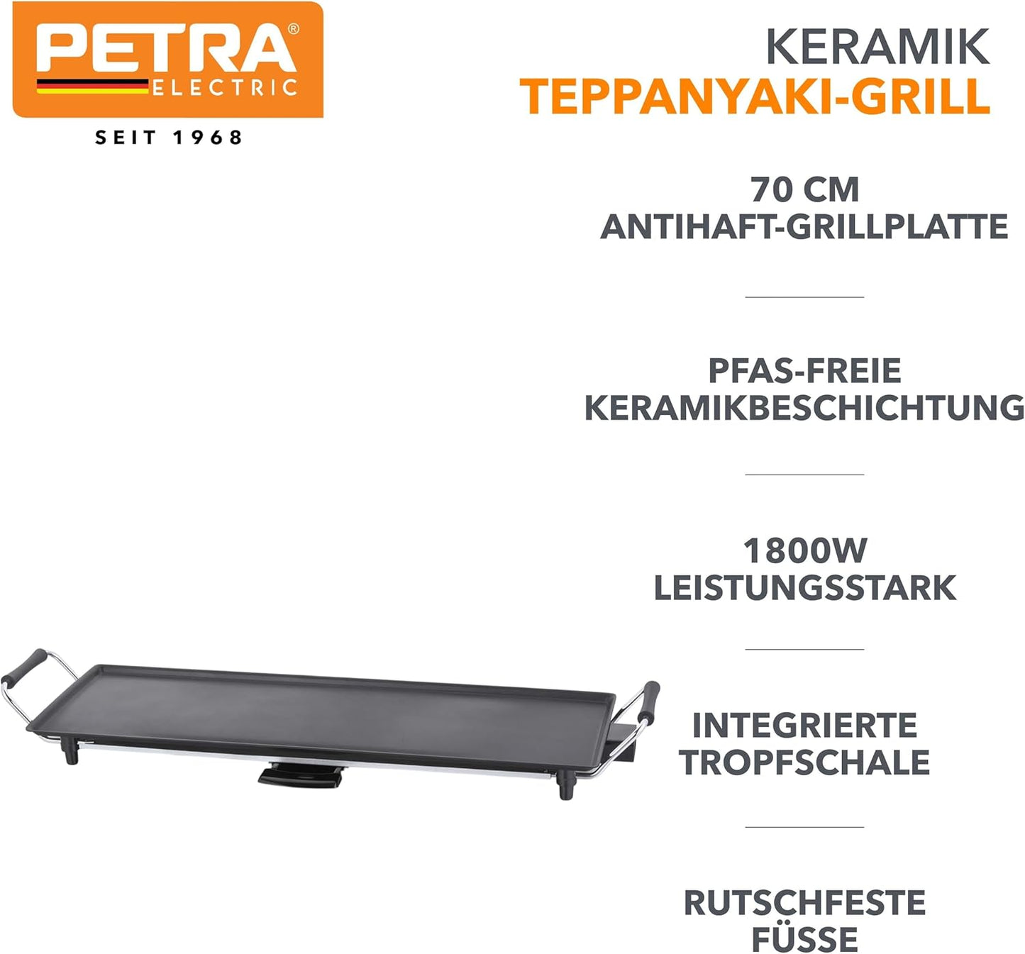Teppanyaki Elektrogrill, Teppanyaki Grill Elektrisch