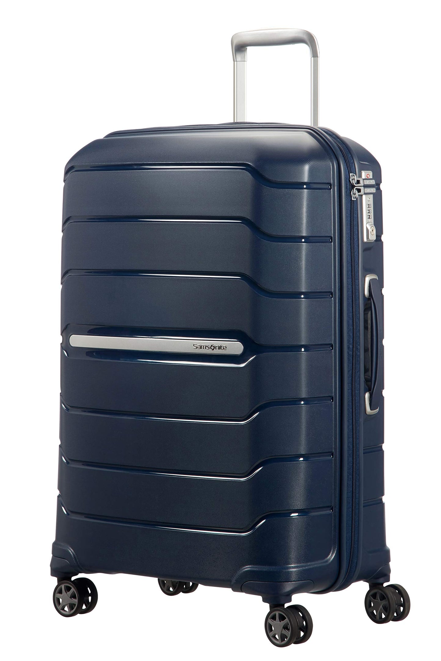Spinner M, Blau (Navy Blue) M (68 cm-85L) Koffer