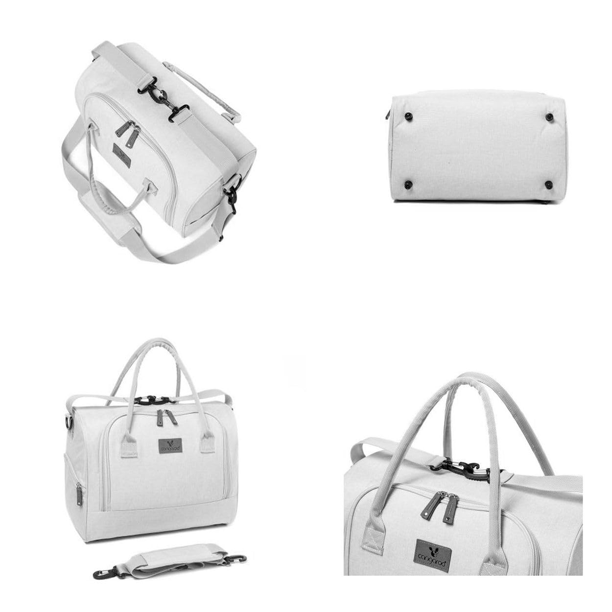 Wickeltasche Jossie, Grau