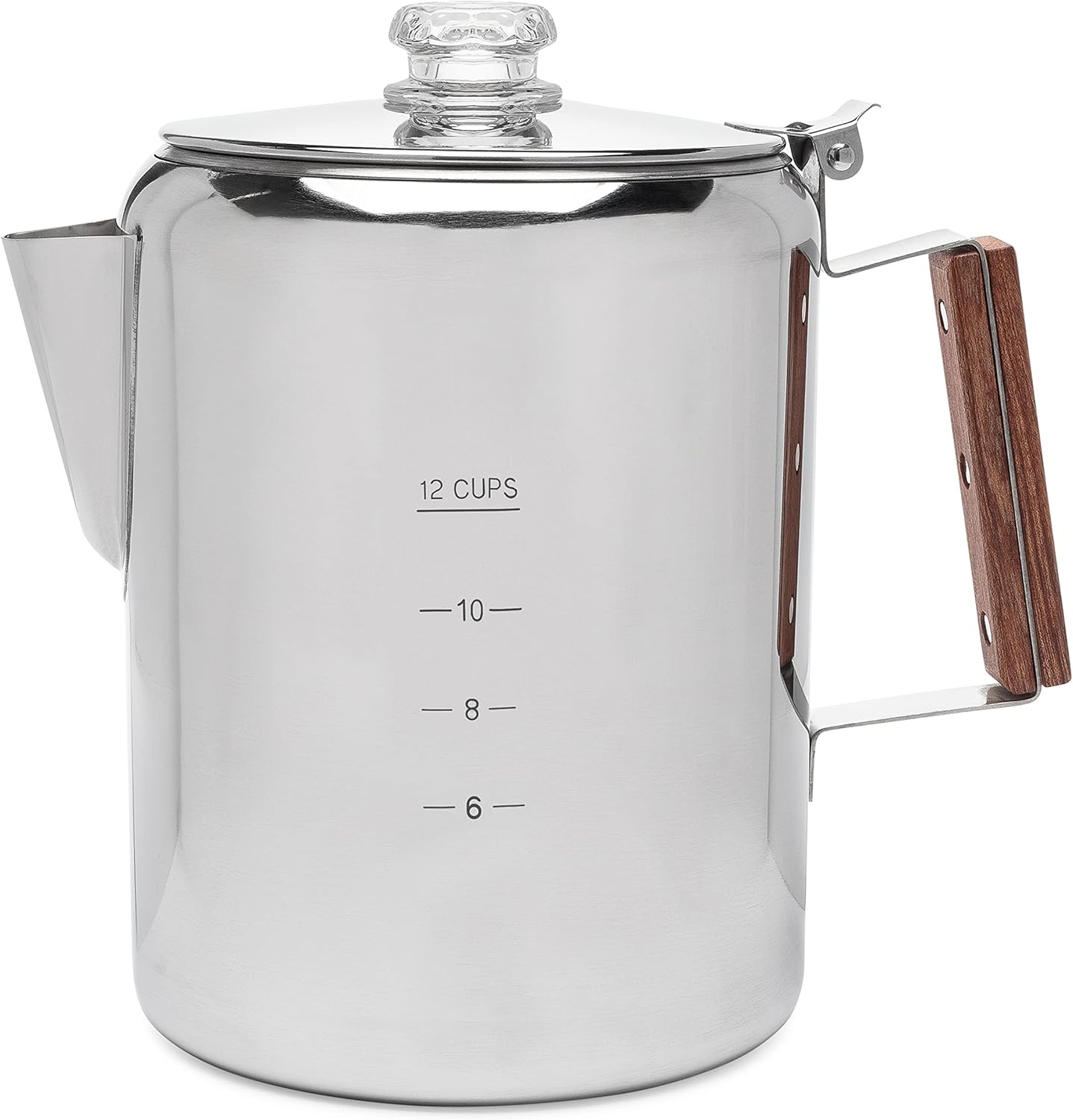 Camping-Kaffeekanne für 12 Tassen, 12 Tassen