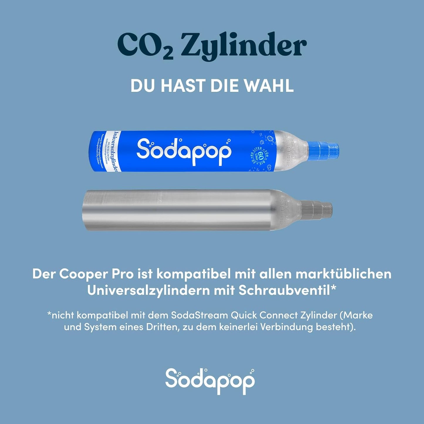 Cooper Pro, Schwarz inkl. 1x PET-Flasche