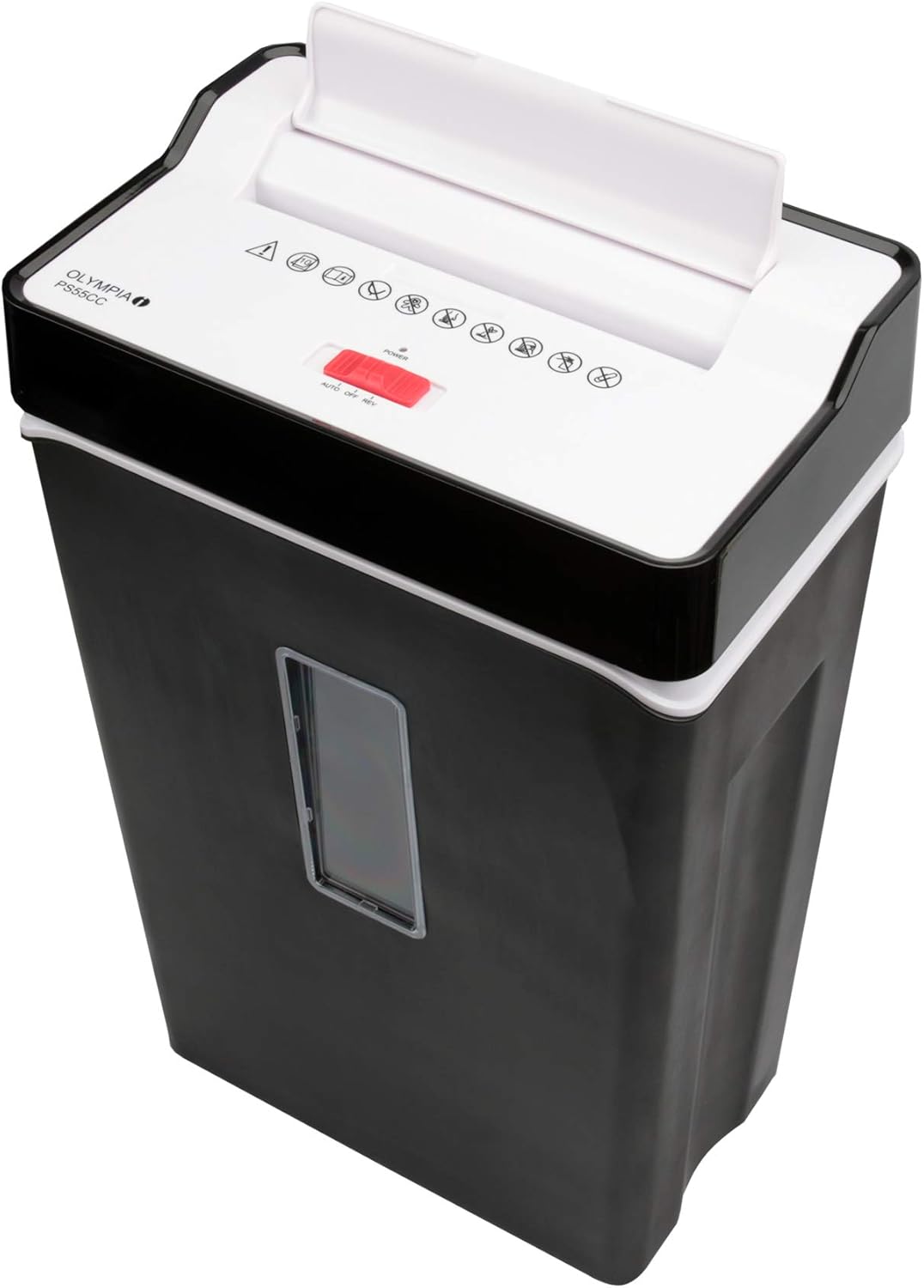 Aktenvernichter PS 55 CC, schwarz