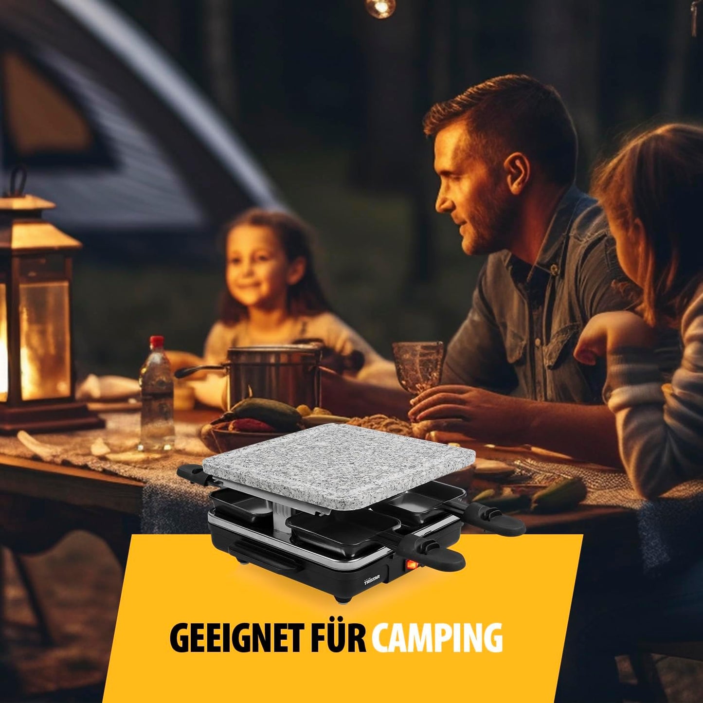 Raclettegerät RA-2745, 4 (EU)|Black