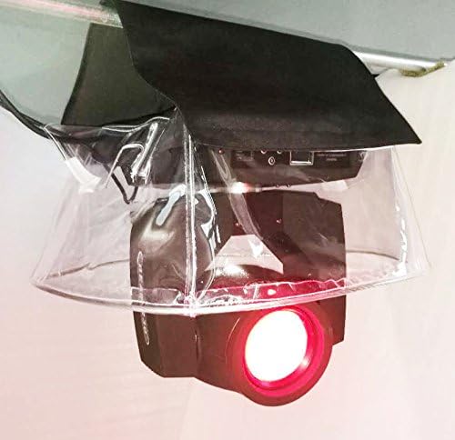 8er-Set Regenschutz für Moving Head, Transparent Cover For Moving Beam Light