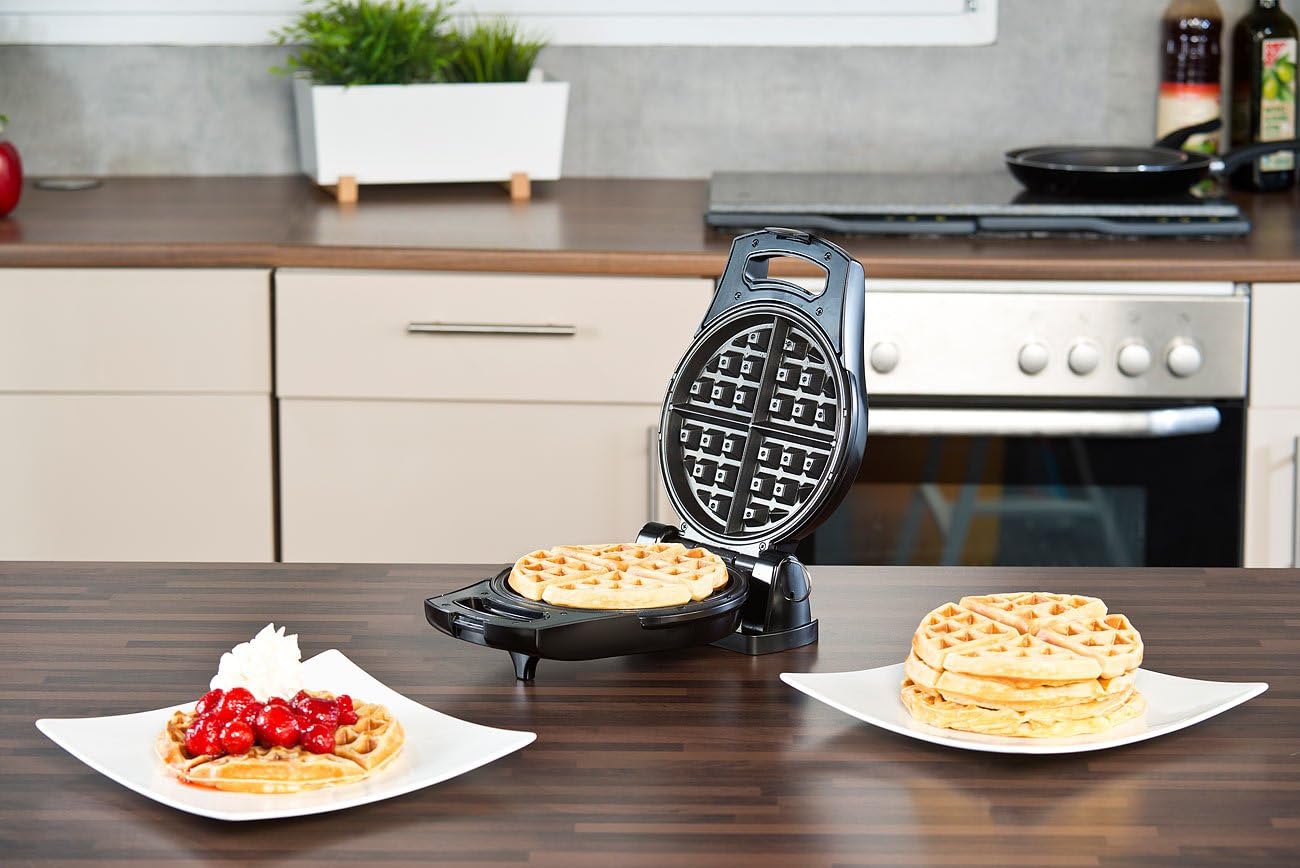 Wendbares Waffeleisen mit Temperaturregelung