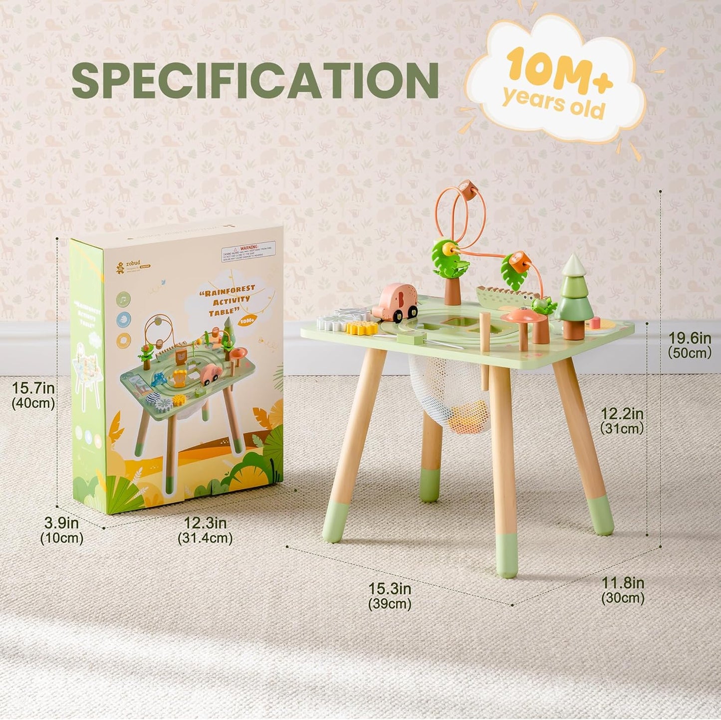 Aktivitätstisch für Kinder