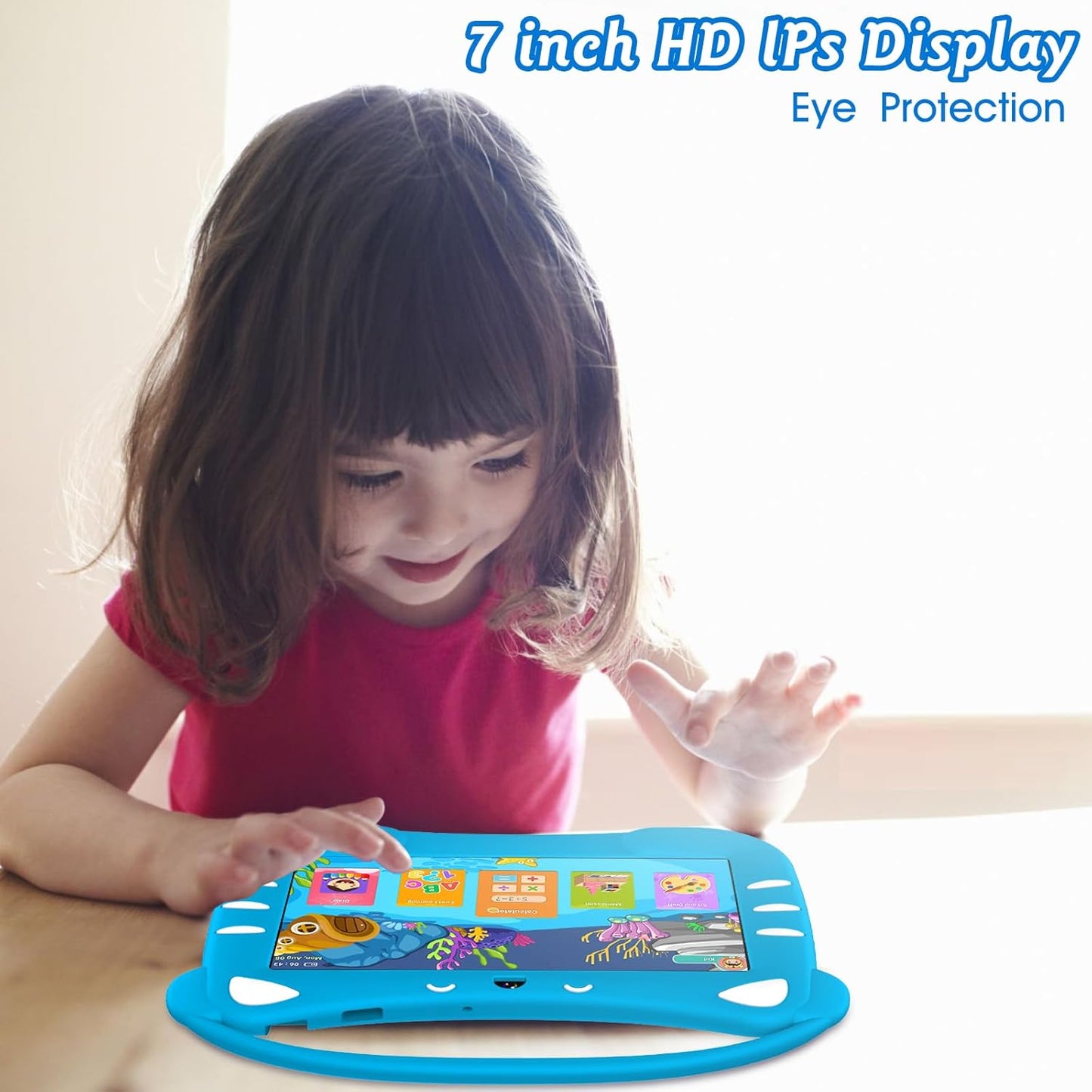 Kindertablet, Blau