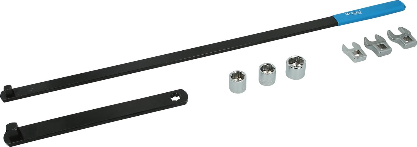 Keilriemen- und Spannrollenschlüssel-Set, 8-tlg.