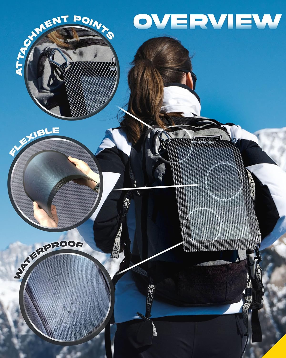 Flexibles Solarmodul, Small