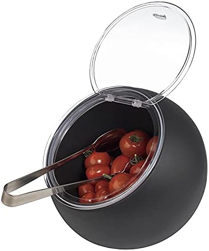 Servierschale Moon, Schwarz Ø 19 cm