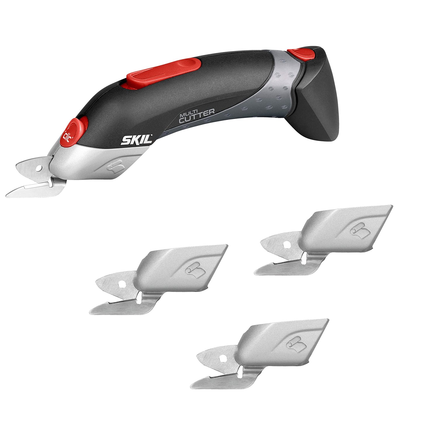 Akkuschere Multi-Cutter 2900 AJ Set mit Zubehör, mit 1 Akku + Scherenköpfe