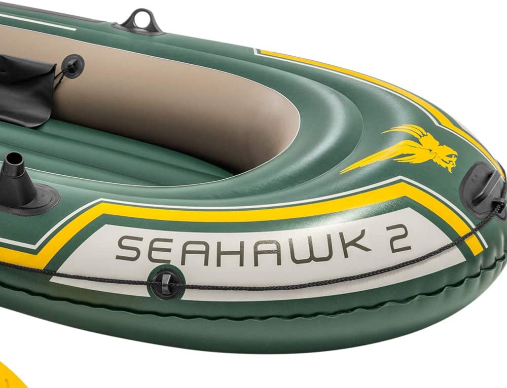 Schlauchboot Seahawk 2, Set, 236 x 114 x 41 cm mit Rudern und Inflator Single
