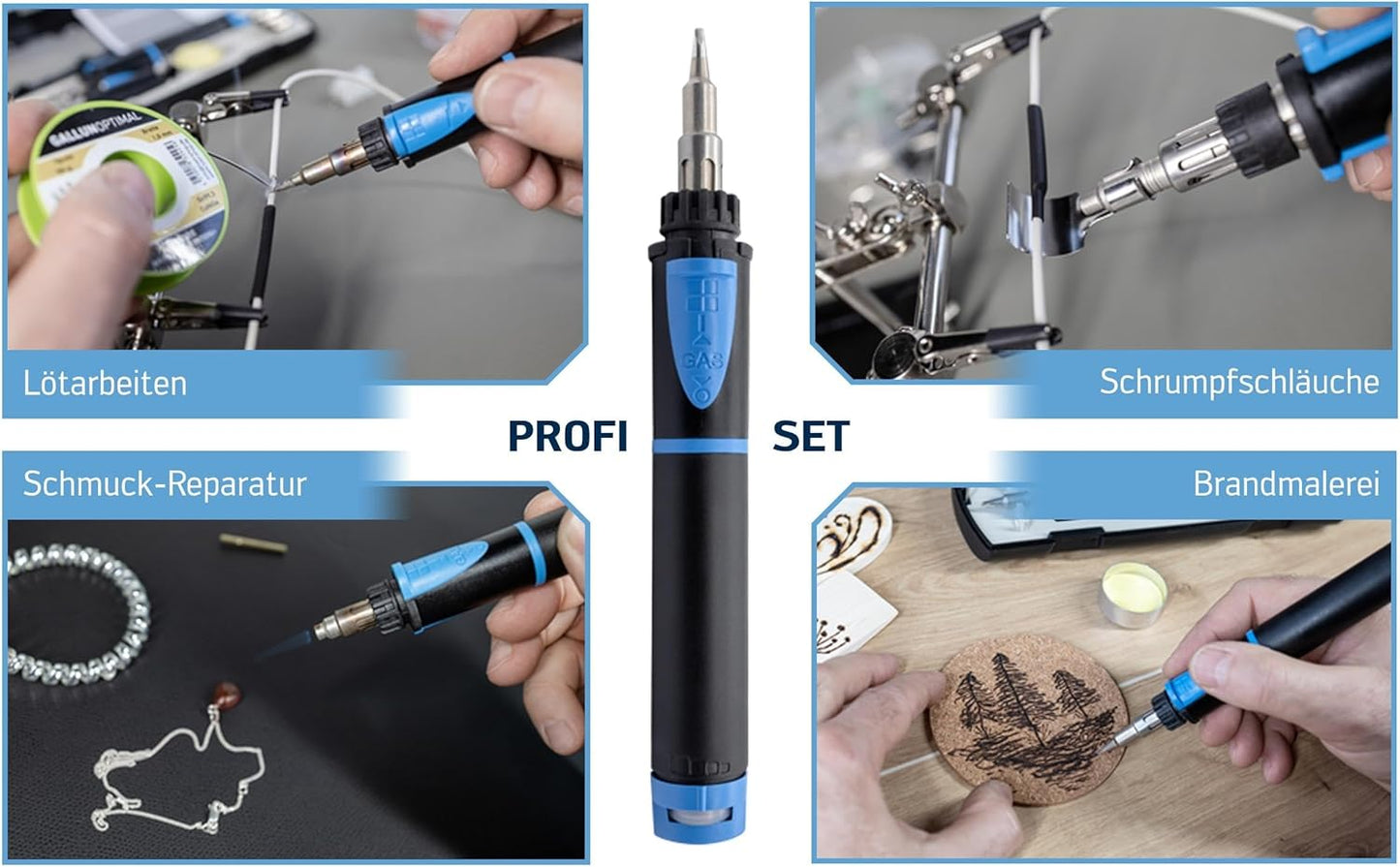 Gaslötset Independent 130, Profi Set M ; Single
