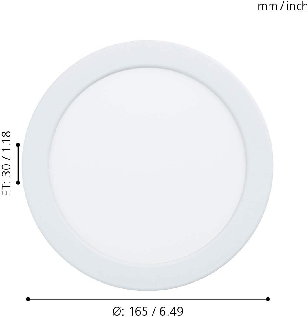 Fueva 5 - LED-Einbaustrahler, Warmweiss Ø 16,6 cm Dimmbar