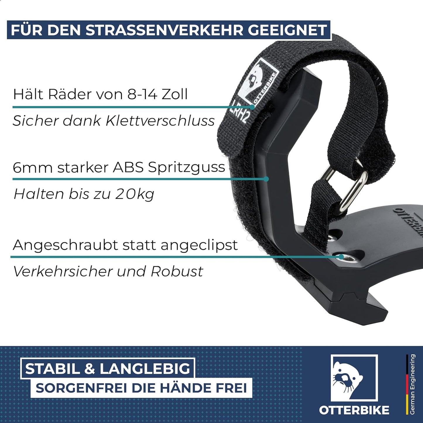 LRH2 Laufrad- & Fahrradhalterung für Thule Chariot (ab 2017), LRH2 - Halterung inkl. Montagewerkzeug