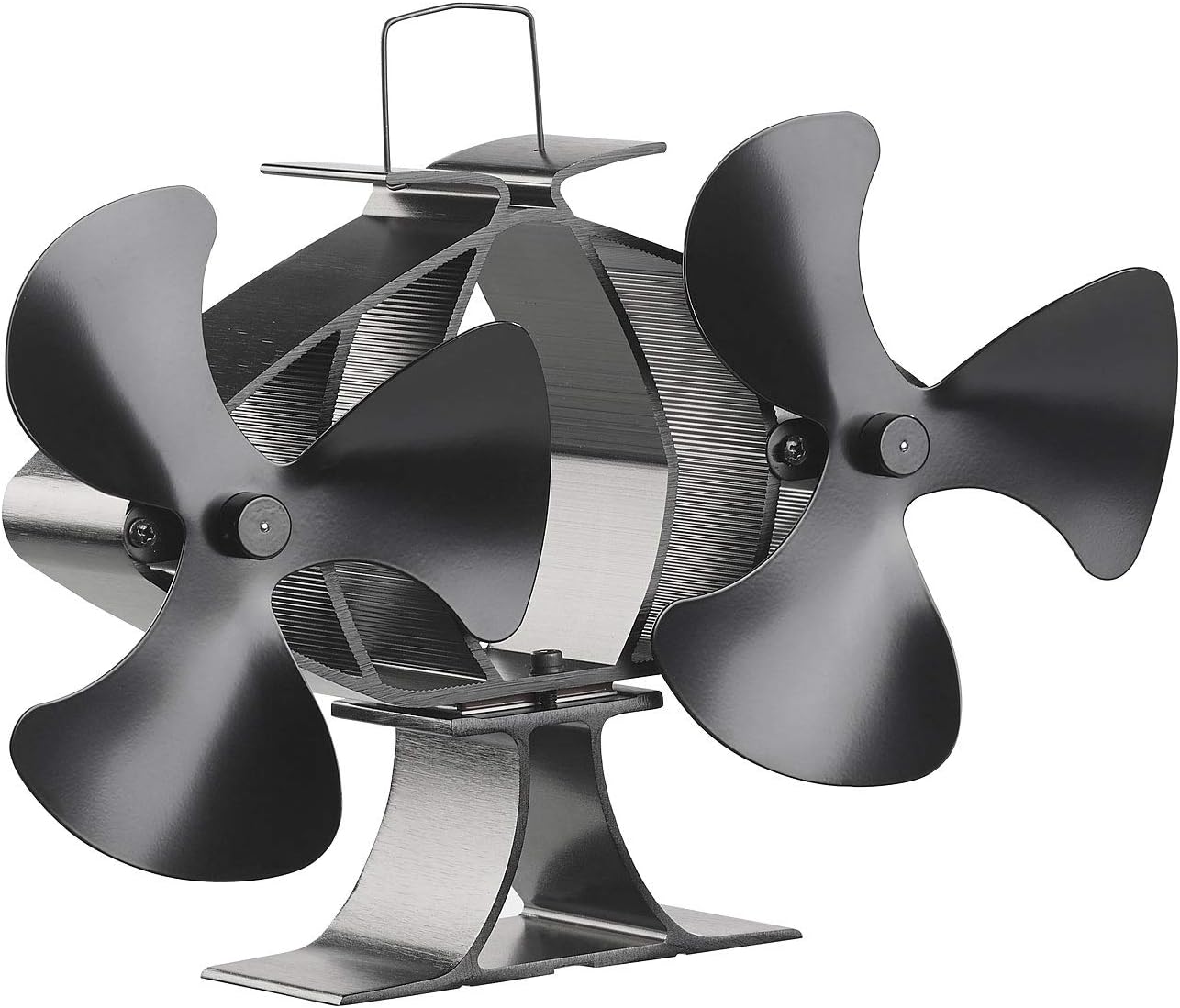Stromloser Kaminofen-Doppel-Ventilator