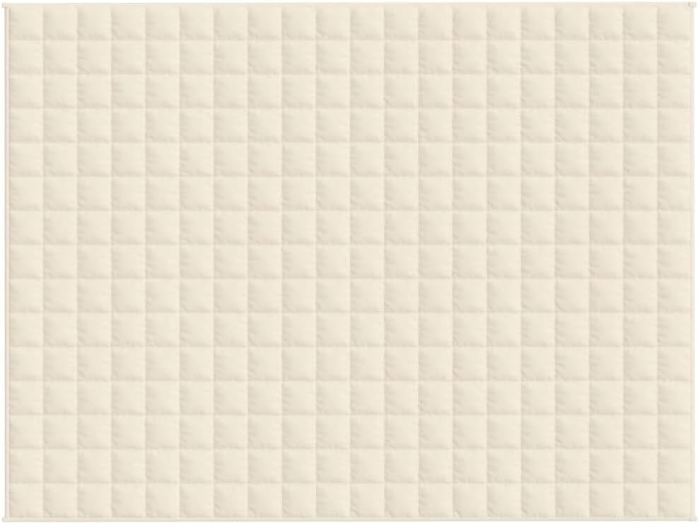 Gewichtsdecke, 150 x 200 cm Creme