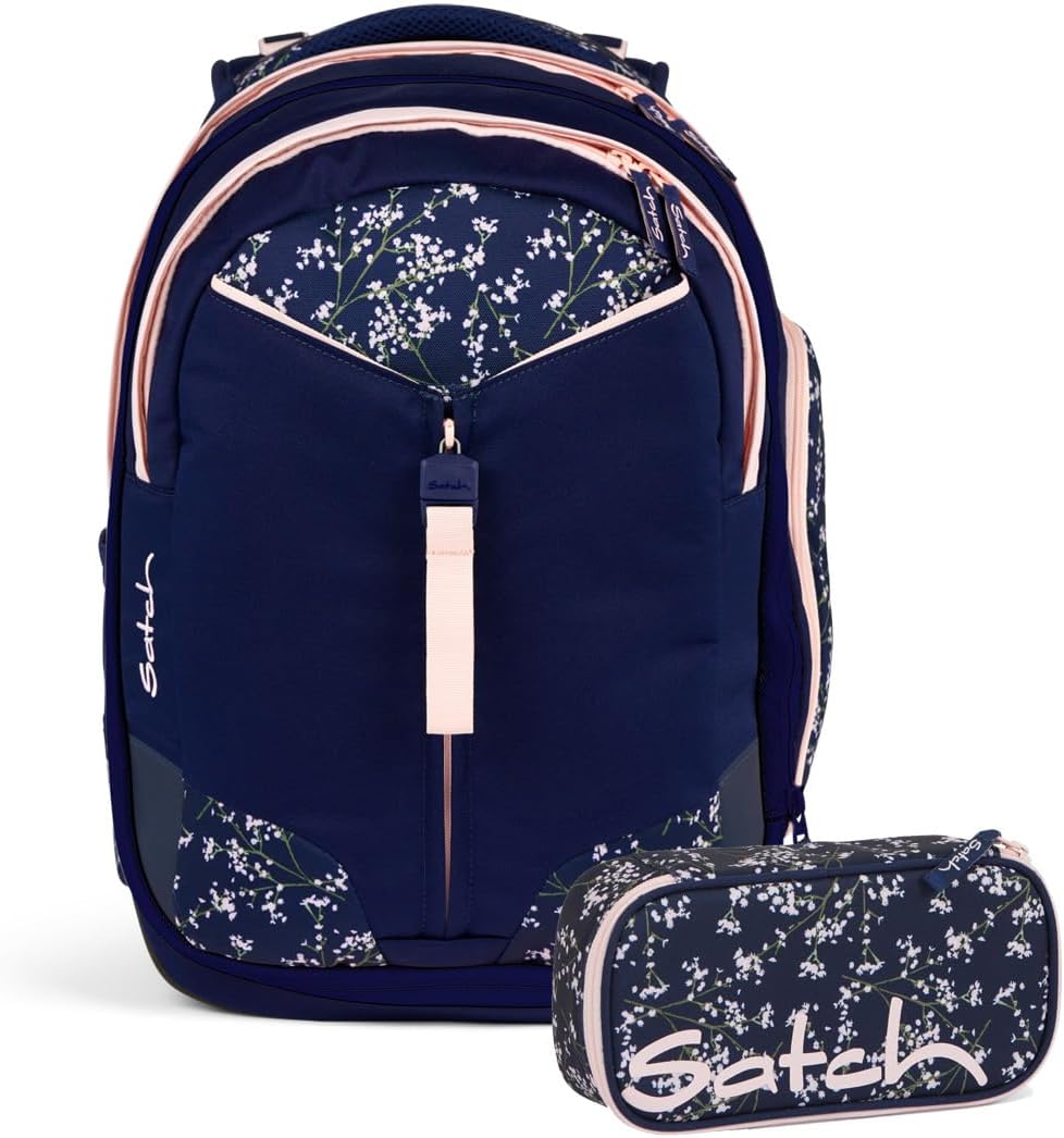 Match Schulrucksack Set, Bloomy Breeze
