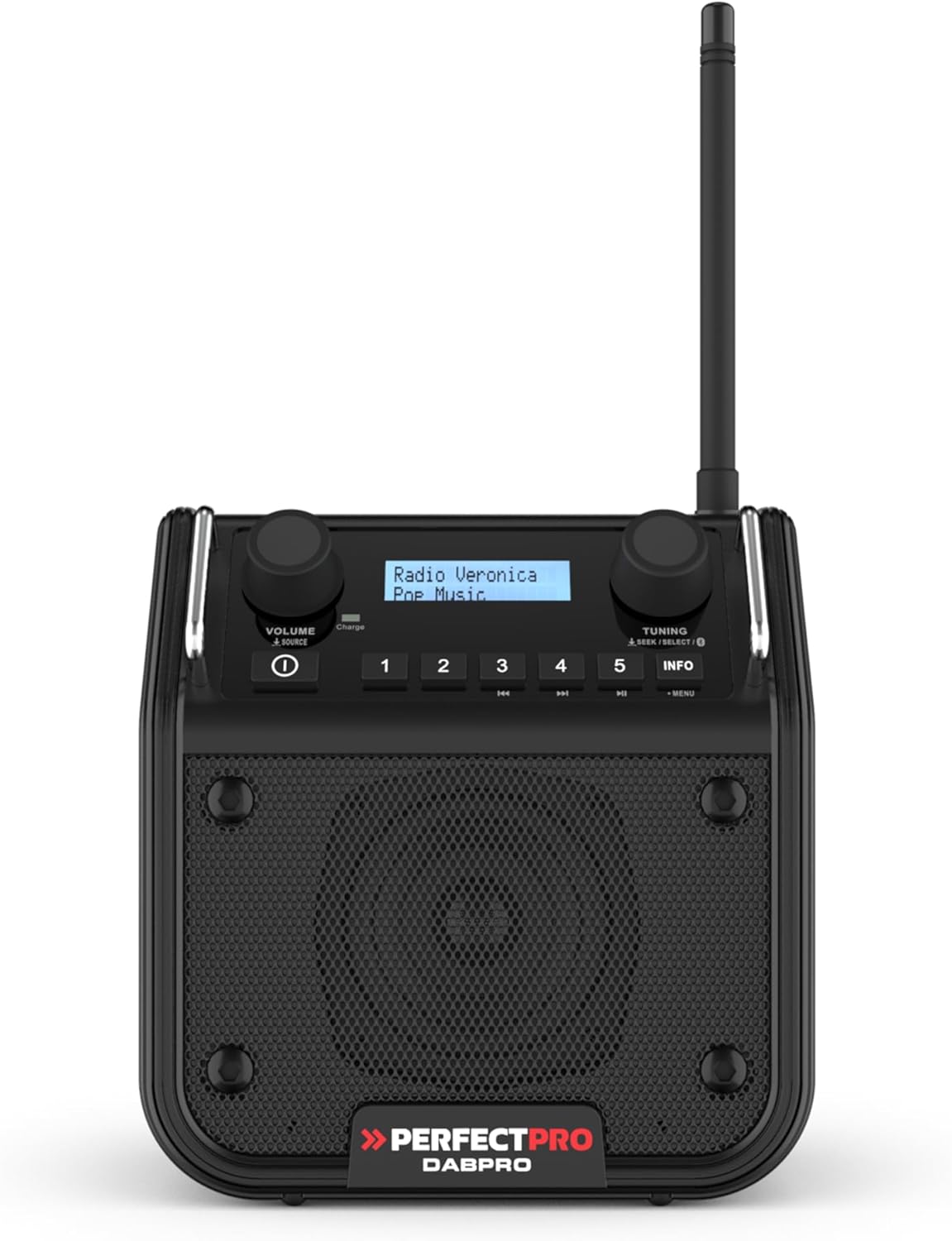Baustellenradio DABPRO mit DAB+ und Bluetooth