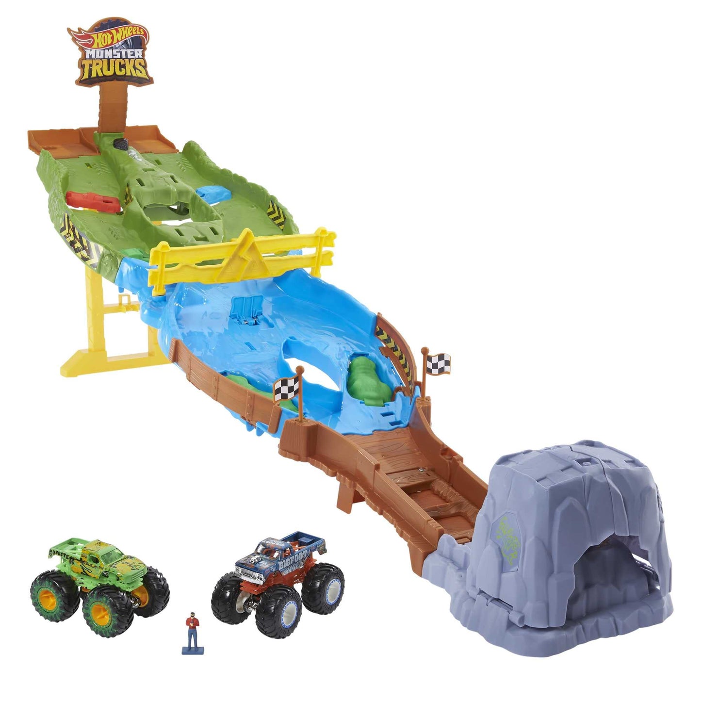 Monster Trucks Wettkampf Rennstrecke, Rennbahn, Wettkampf-rennstrecke
