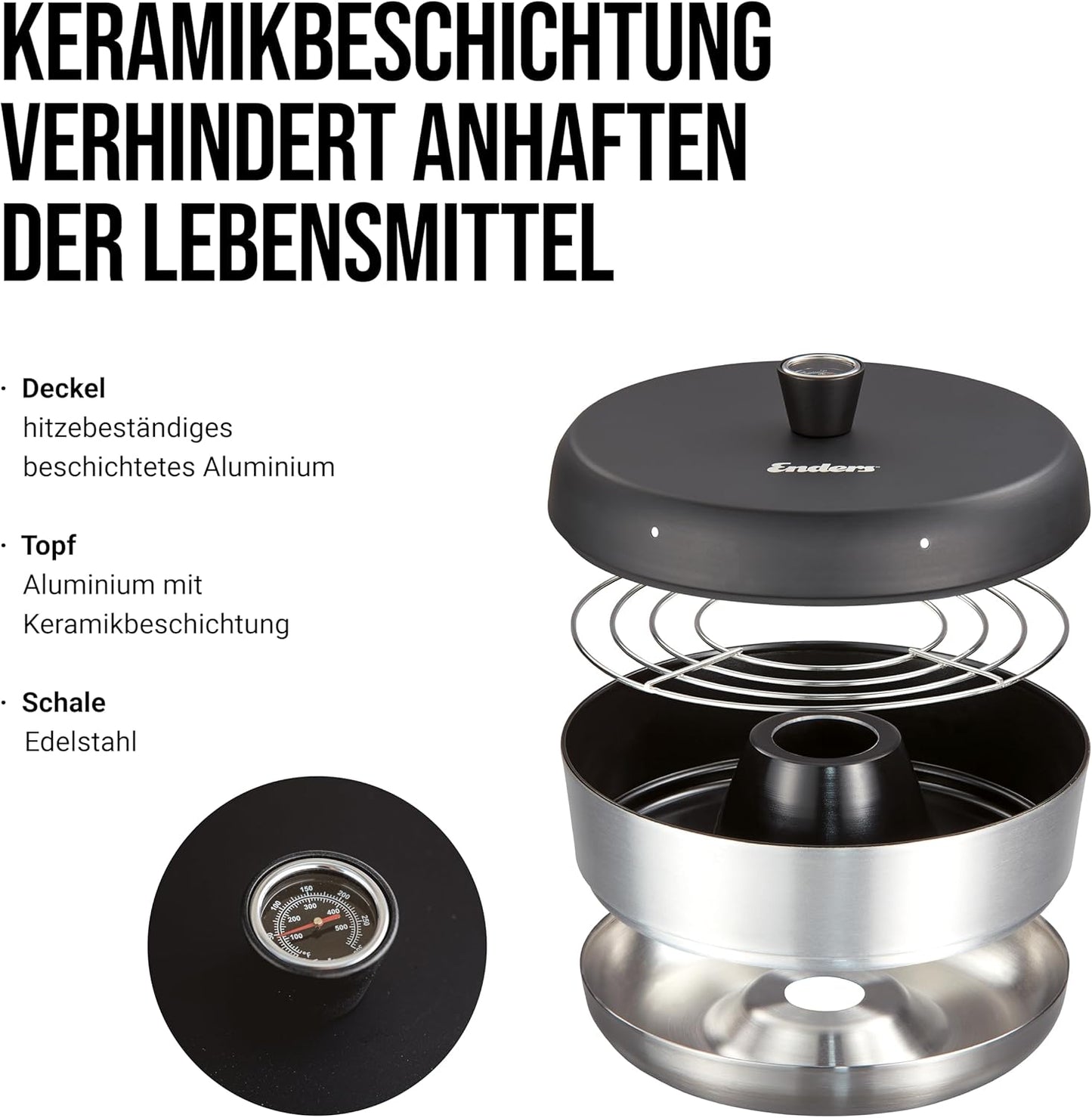 Mobiler Camping-Backofen