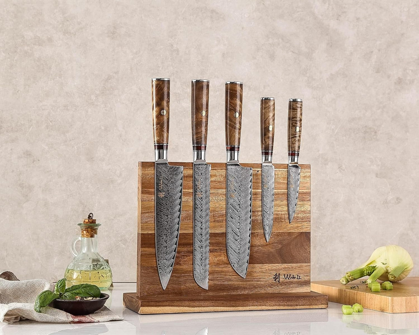 6-teiliges Küchenmeser-Set, Culinary Sycamore