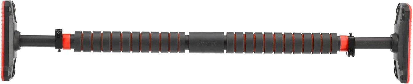 Klimmzugstange für Türrahmen, Rot 70-100cm