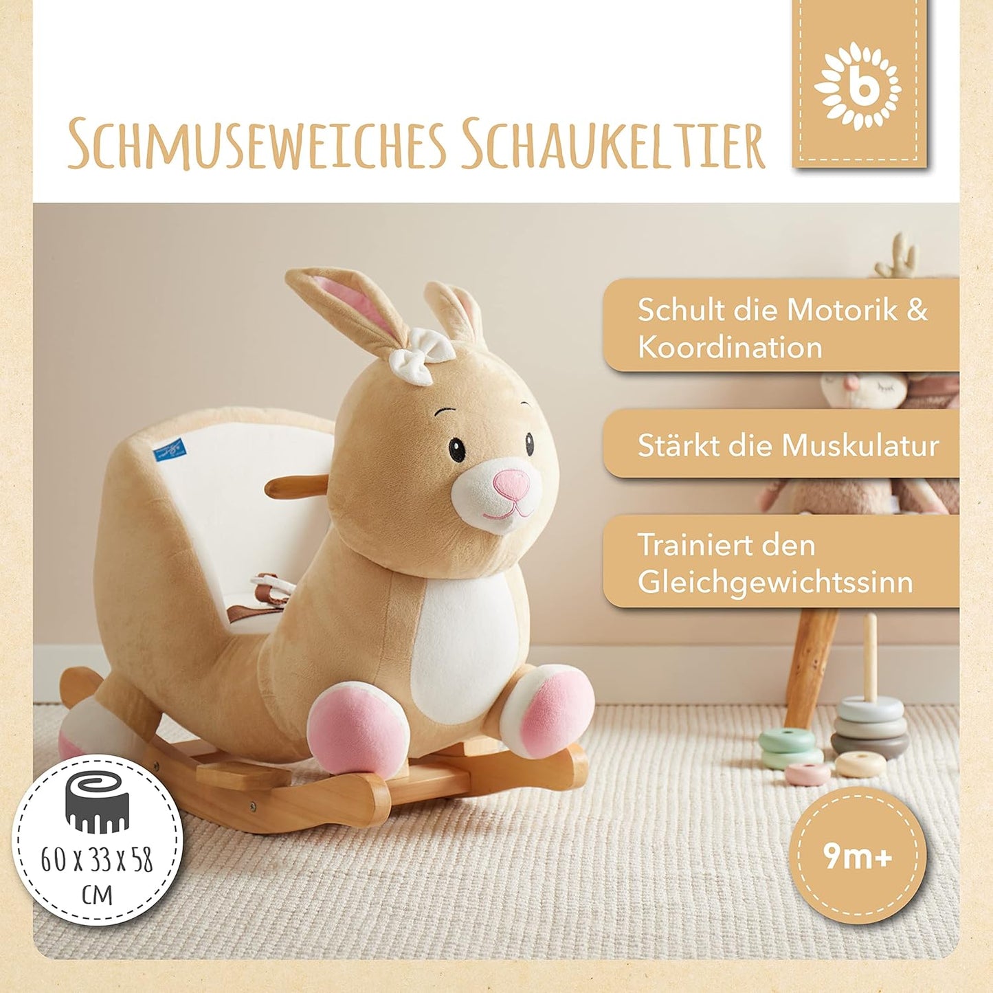Schaukeltier Hase Hopsi, Hase Hopsi