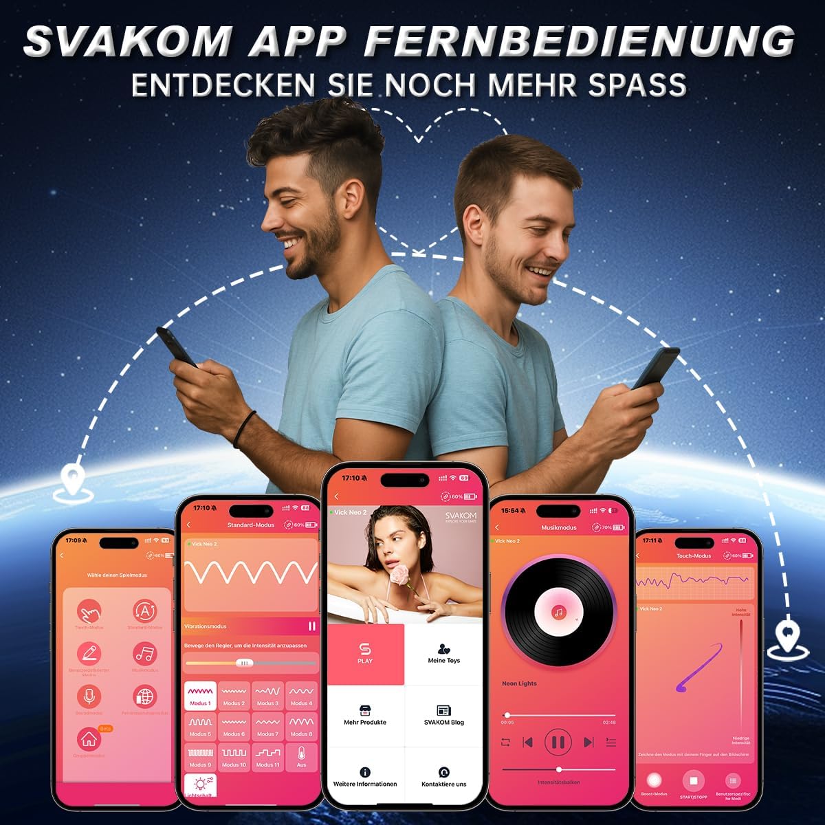 Vick neo Analplug mit App und Prostata-Stimulation