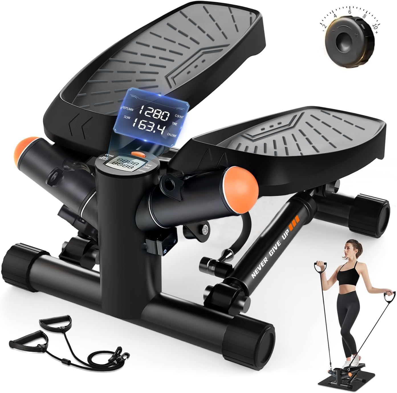 Einstellbarer Mini Stepper mit Smart Display, 03-Einstellbarer Widerstand