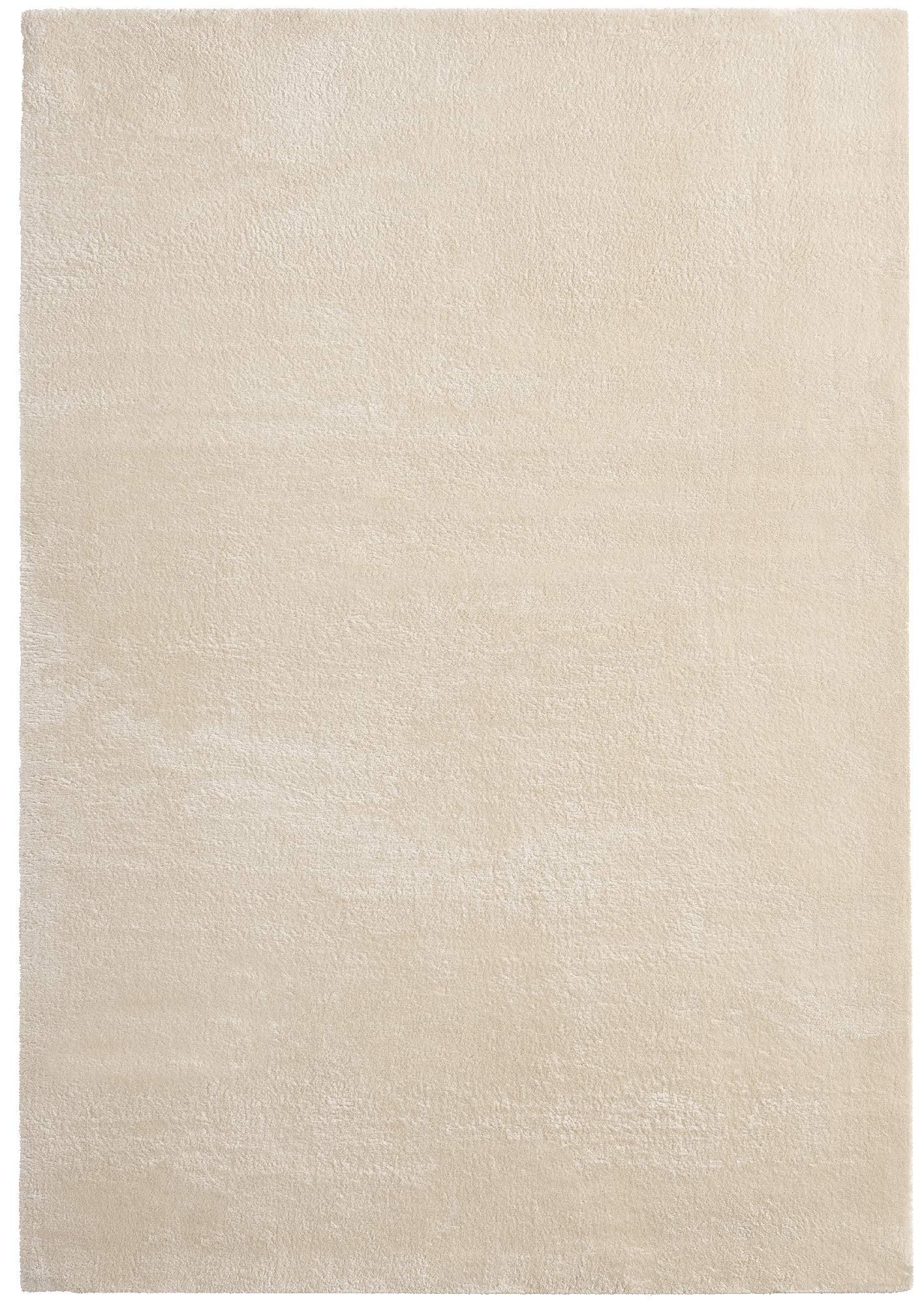 Relax Badezimmerteppich, rutschfest, flauschig und waschbar, 80 x 150 cm Beige